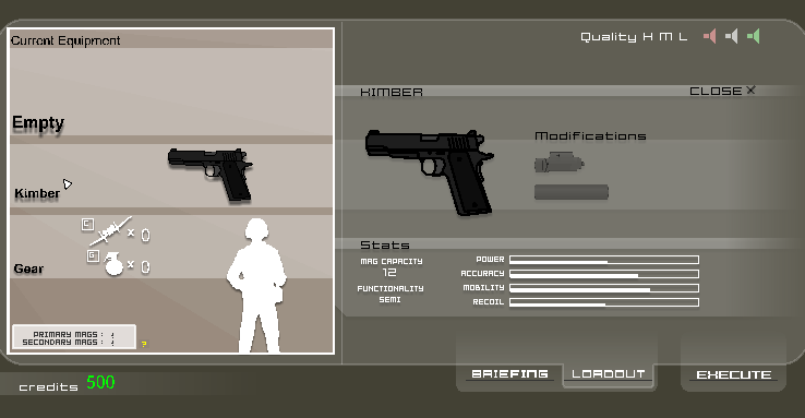 Weapon Gun info