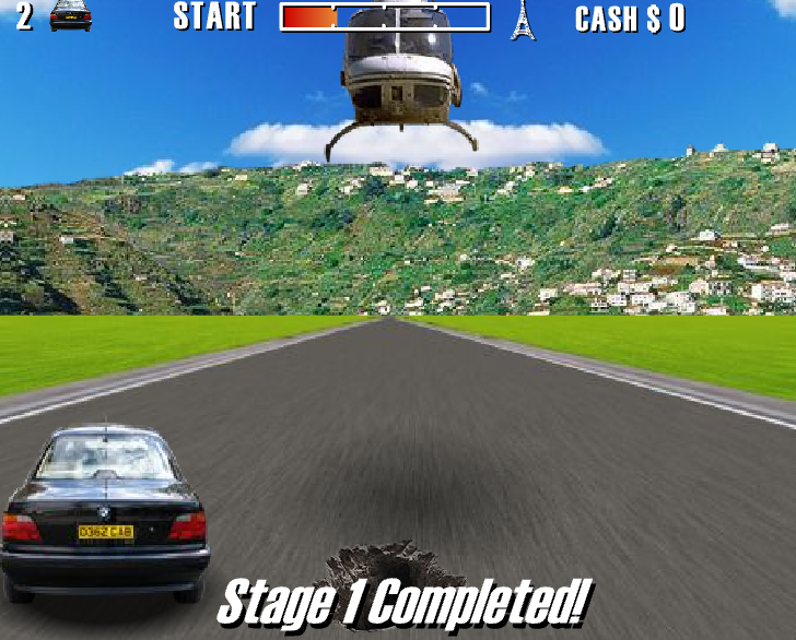 Action Driving Game