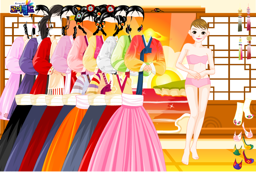 Roiworld Hanbok start