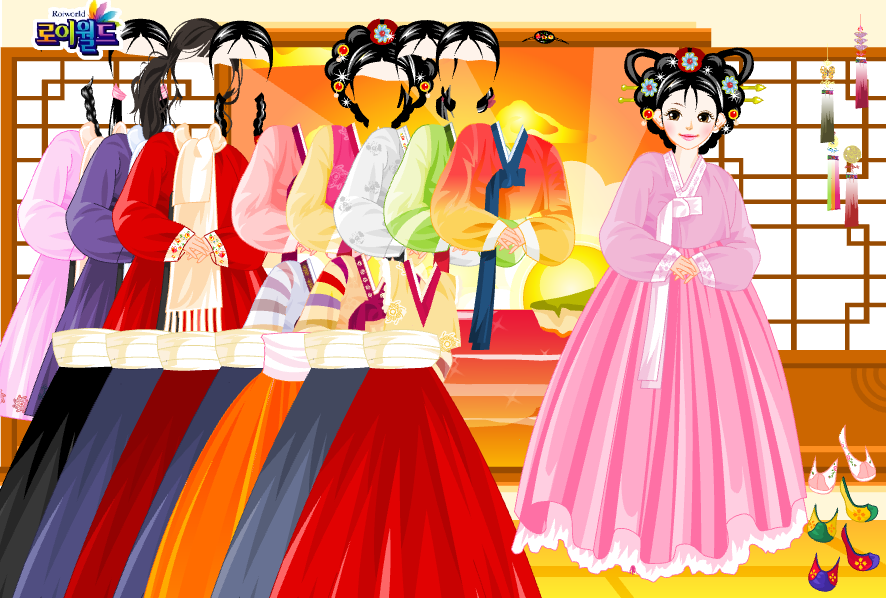 Dressing up Roiworld Hanbok