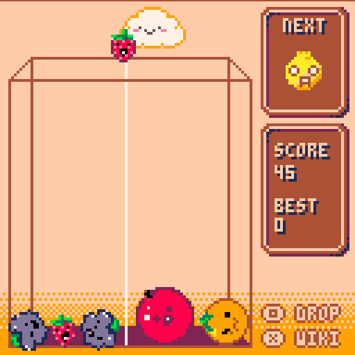 Watermelon Game PICO DEMAKE 3 Playing