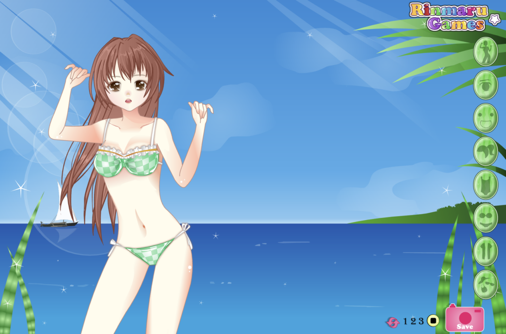 Anime Summer Girl Dressup