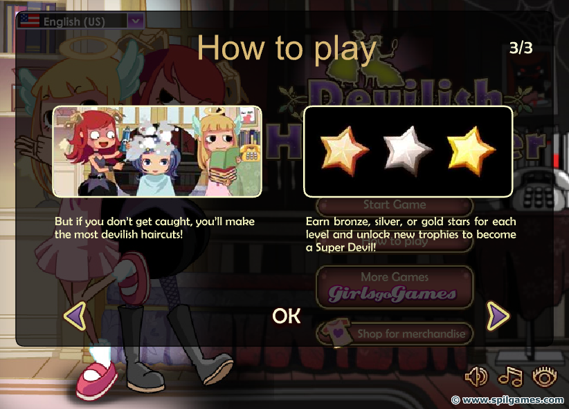 Devilish Hairdresser - How to play