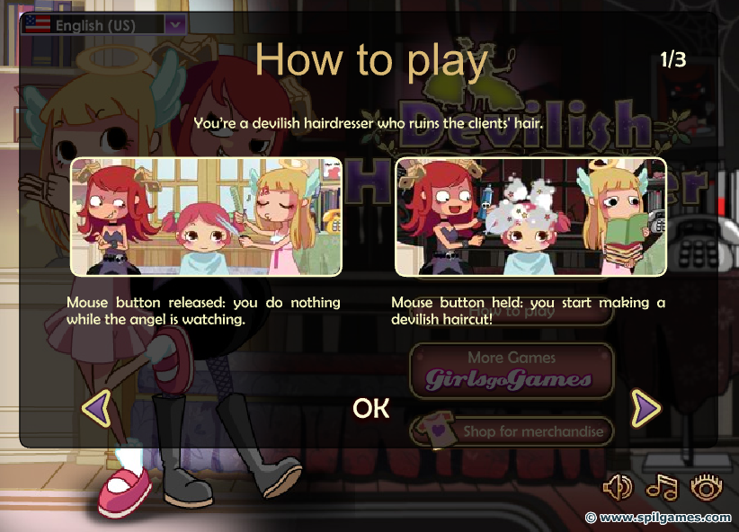 Devilish Hairdresser - How to play