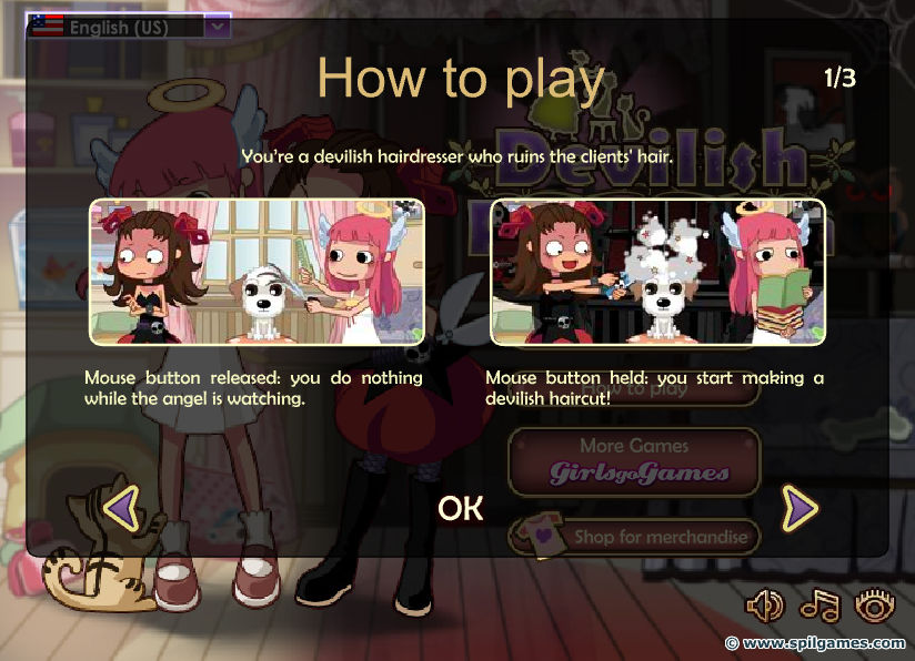 Devilish Pet Salon How to Play