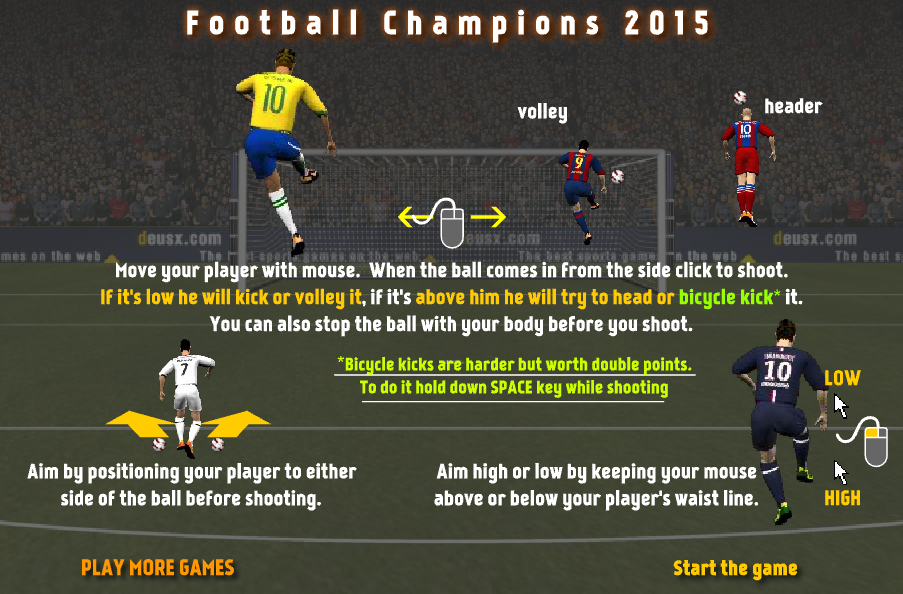 Football Champions 2015 How to game