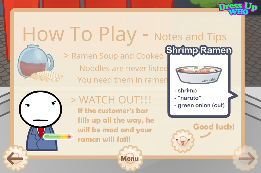 RAMEN! Cooking Game - How To Play