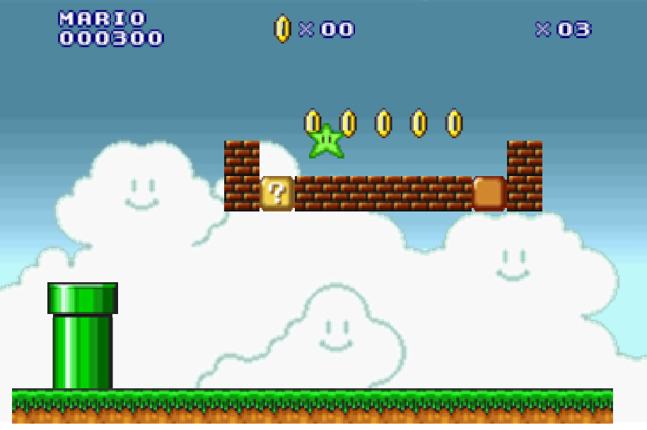 Super Mario Flash Playing