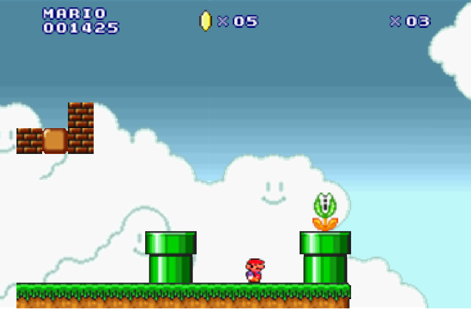 Super Mario Flash Playing