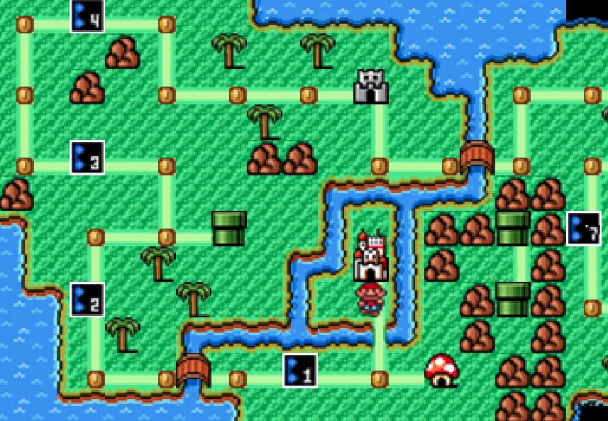 Super Mario Flash - Maps