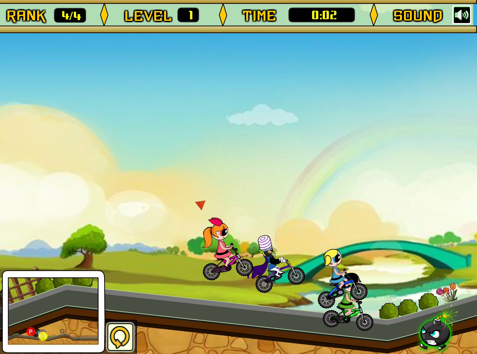 Powerpuff Girls Racing
