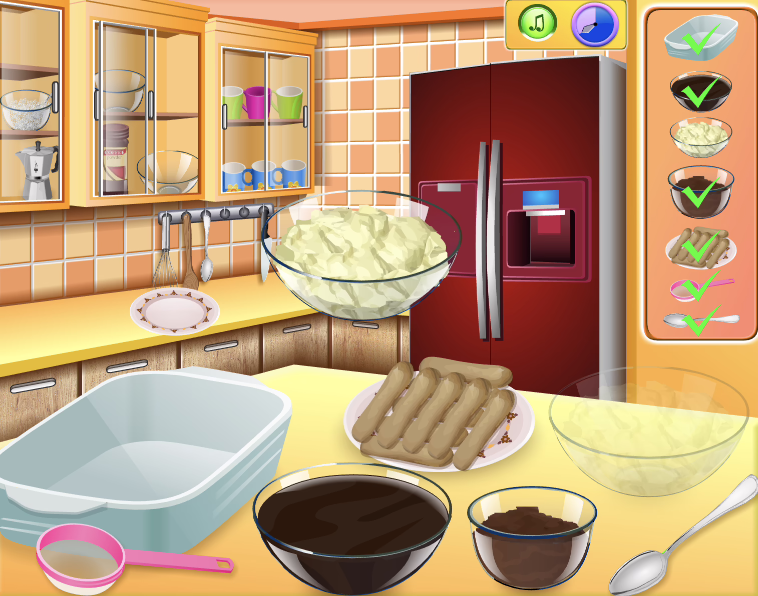 Sara's Cooking Class : Tiramisu