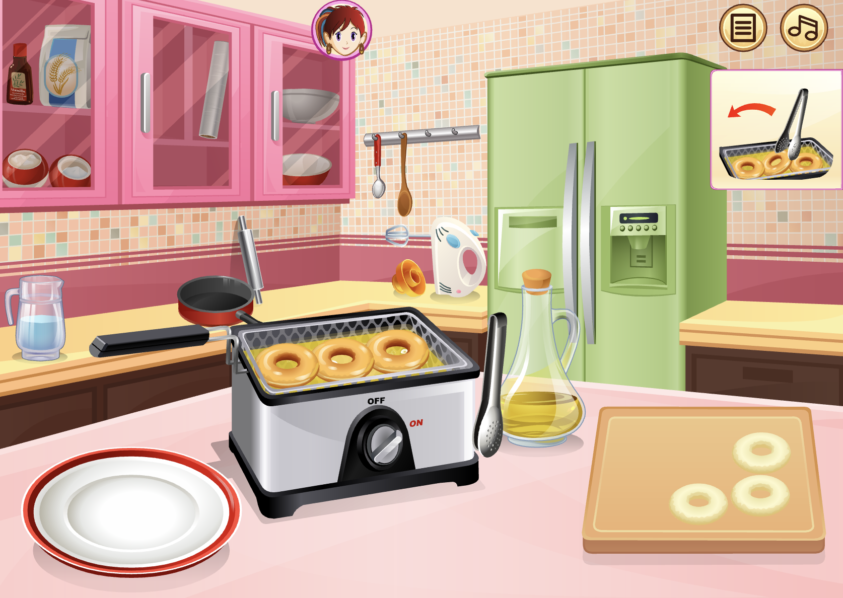 Sara's Cooking Class Donuts