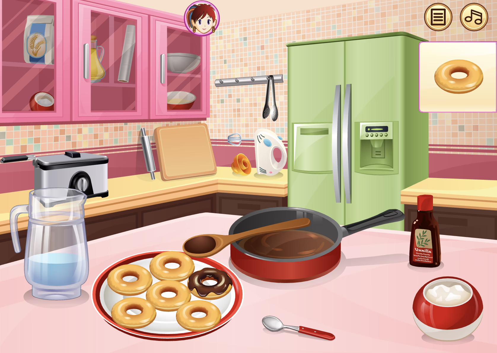 Sara's Cooking Class Donuts