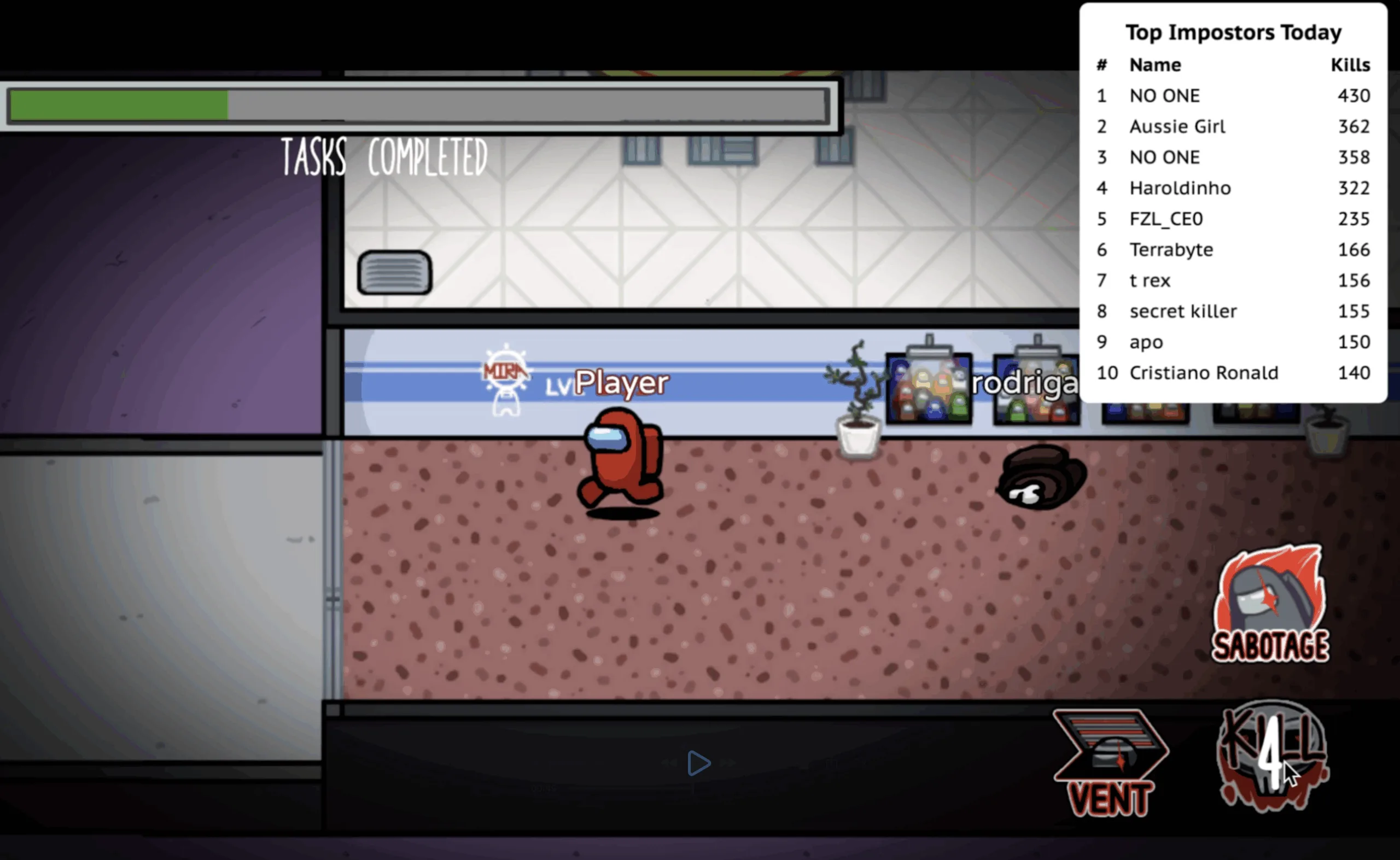 Among Us IMPOSTER - Kill