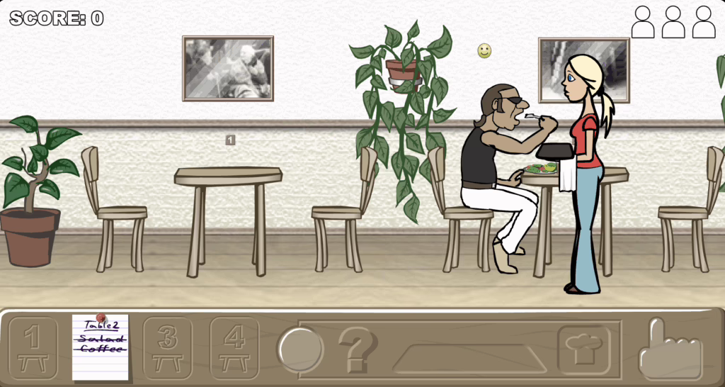 The Waitress - Eating