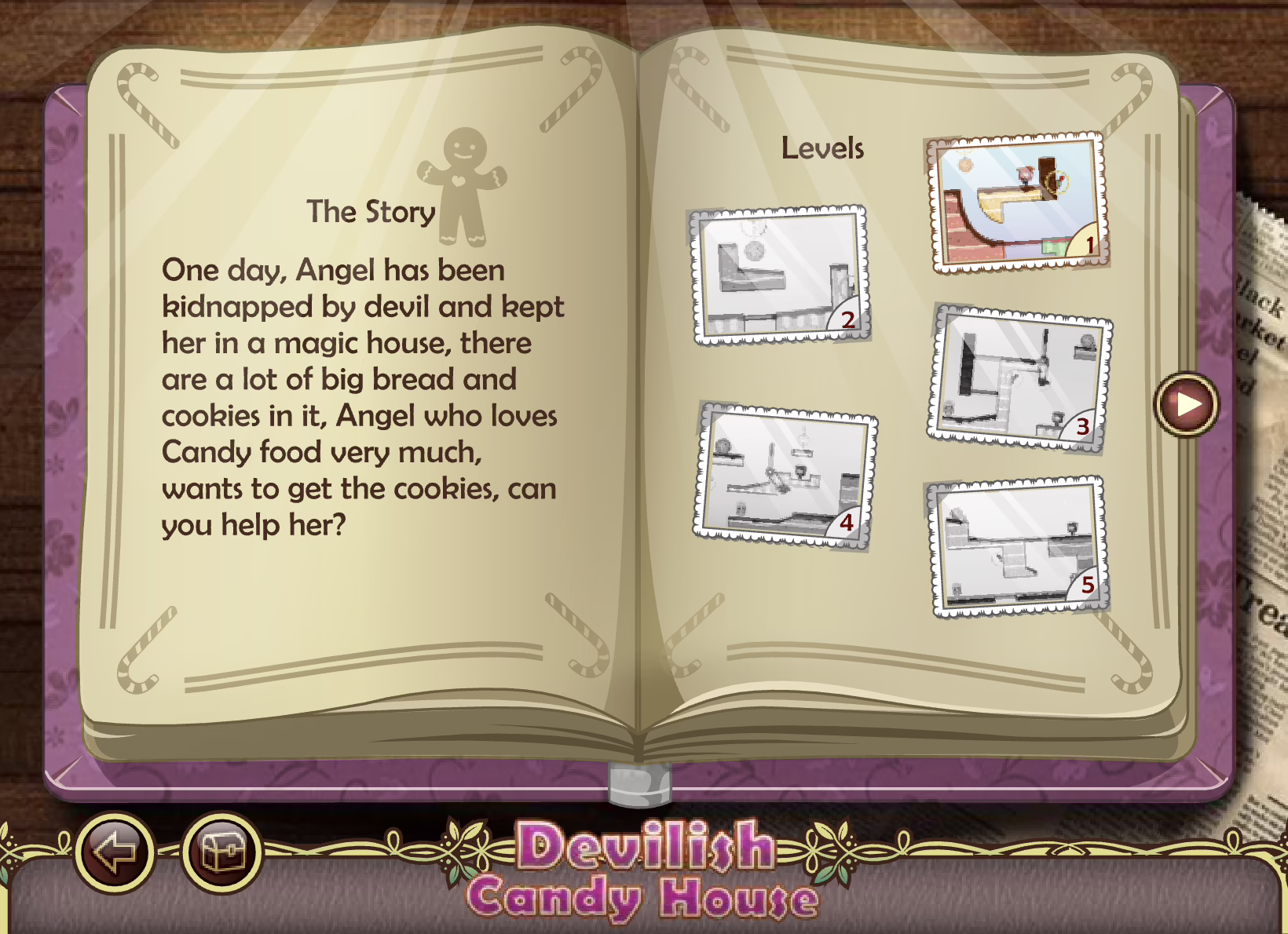 Devilish Candyhouse - Levels