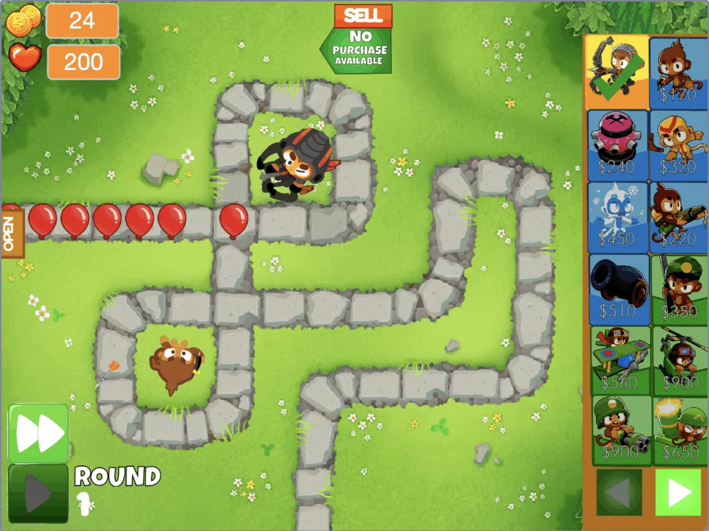 Bloons TD 6 - Round 1