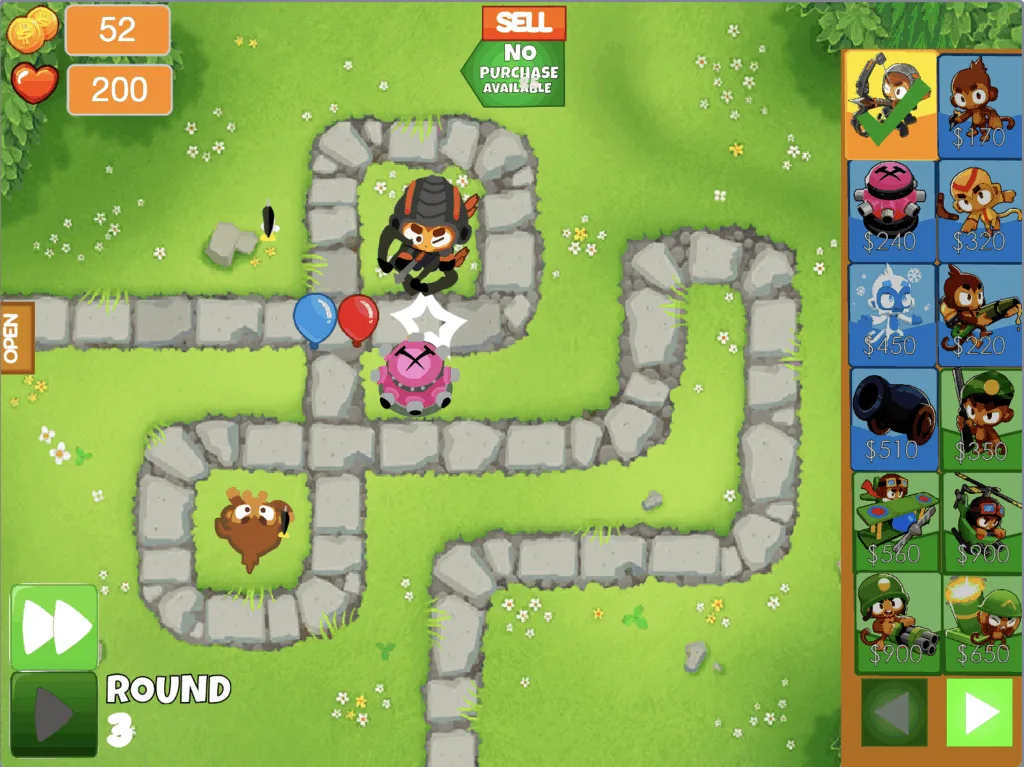 Bloons TD 6 - Third Tower