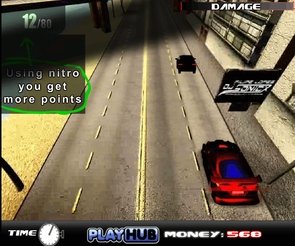 Red Driver 2 - Playing