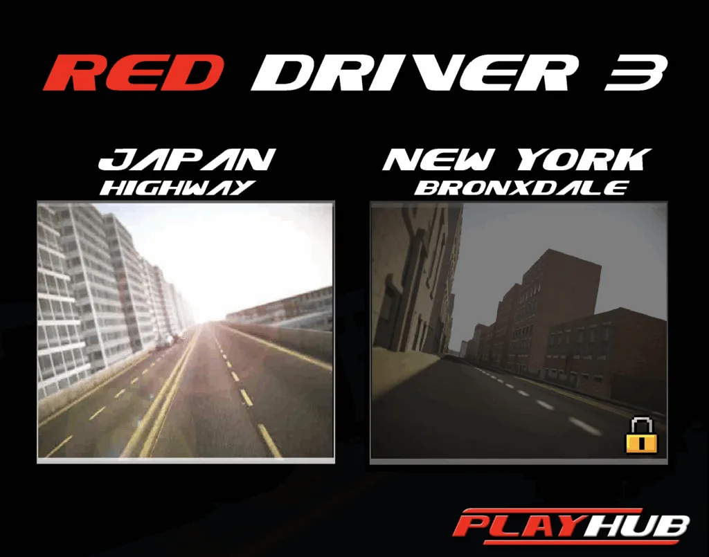 Red Driver 3 - Japan Highway, New York Bronxdale
