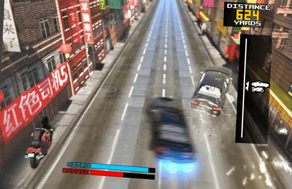 Red Driver 5 Playing