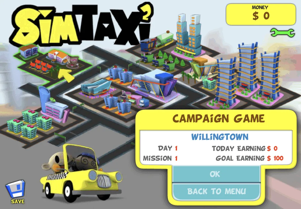 SiMTAXi 2 - CAMPAiGN GAME