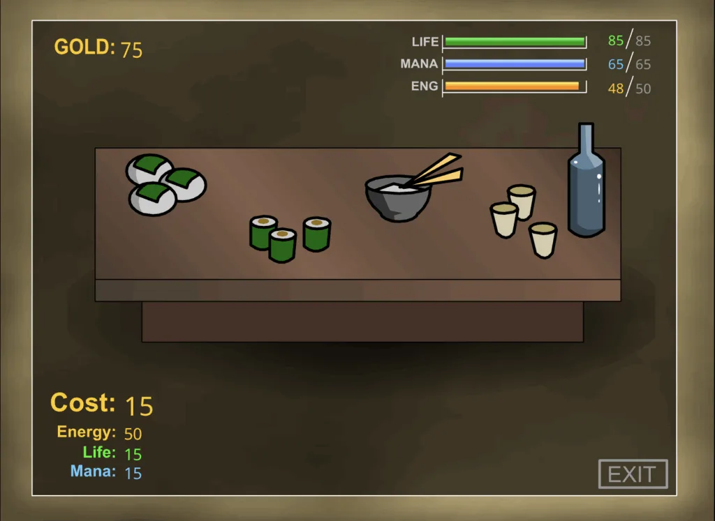 Sinjid: Shadow of the Warrior - Buy Foods