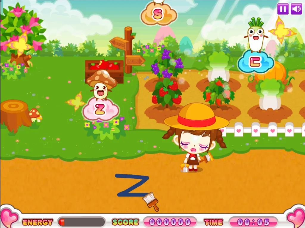 쥬디의 휘리릭 페인트 - Z 그리기