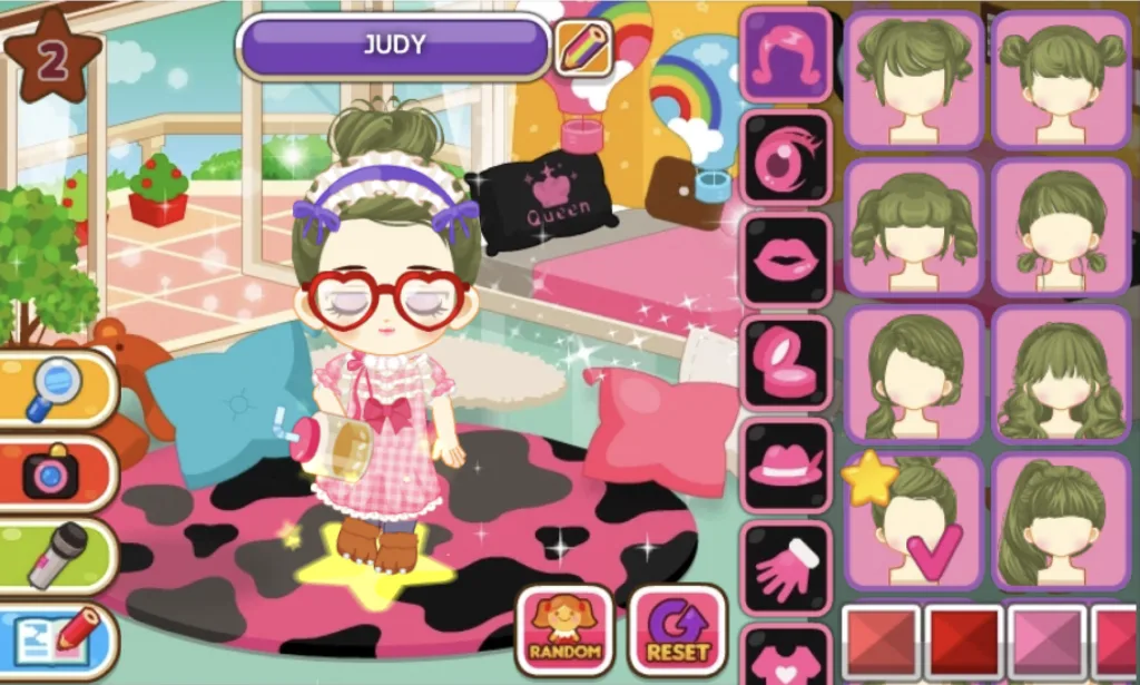 Fashion Judy Pajamas Style - Closed eyes