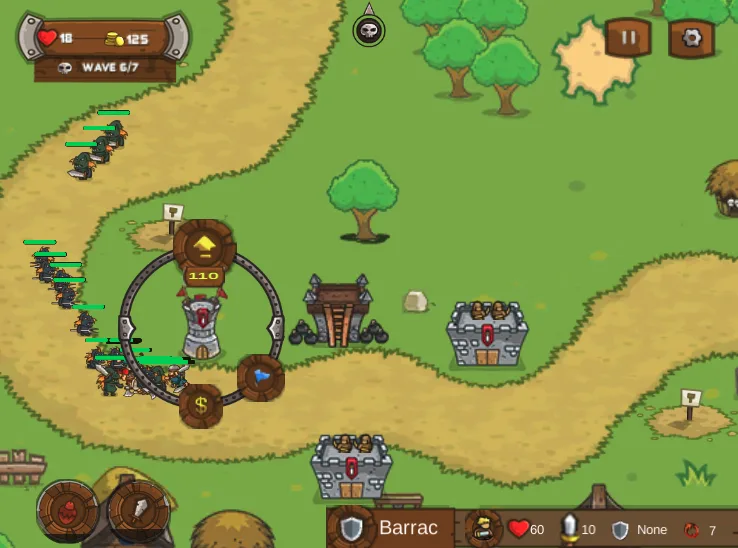 Kingdom Rush - Upgrade