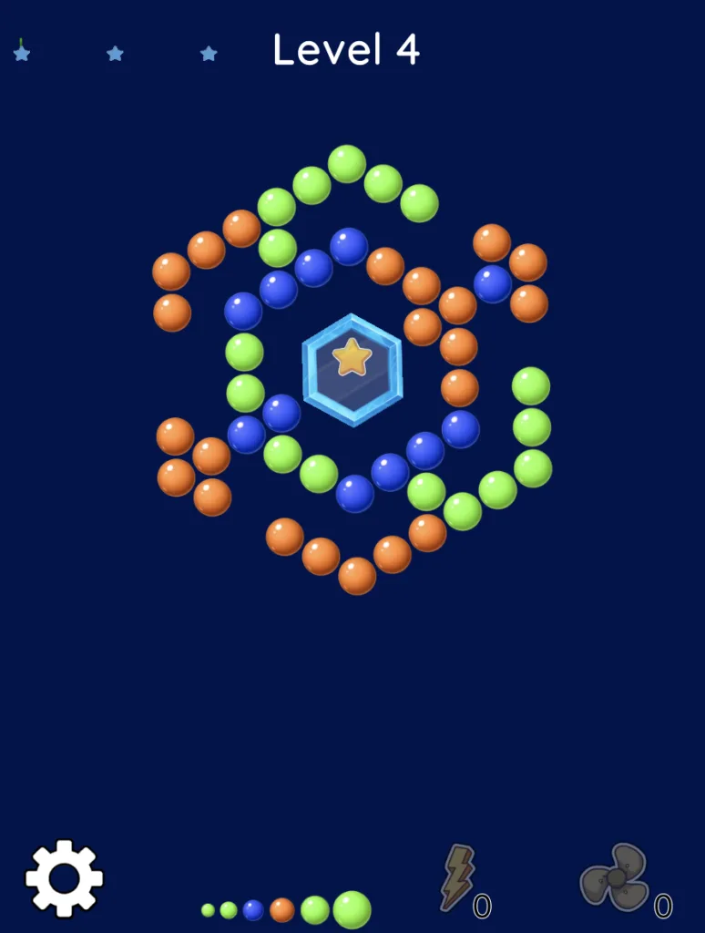 Spinner Pop Rotating Bubble Shooter Game GameJIT