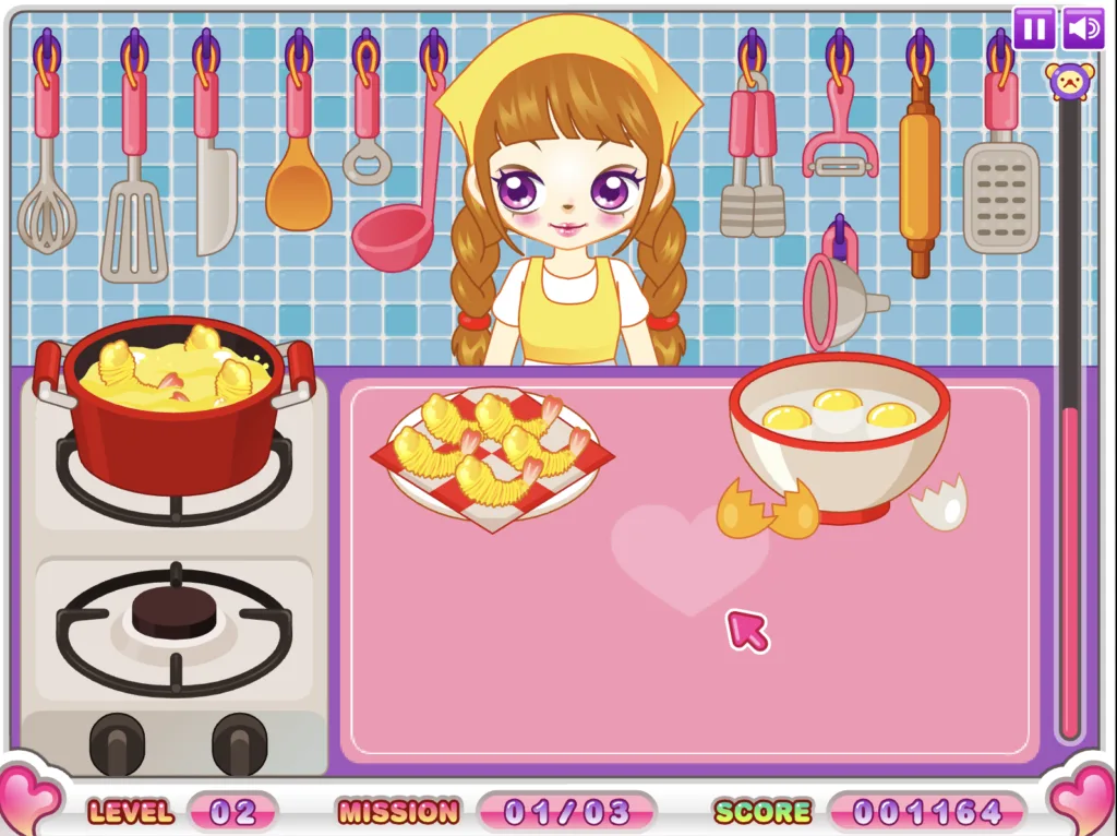 쥬디의 쿠킹 타임 - 새우 튀김과 달걀