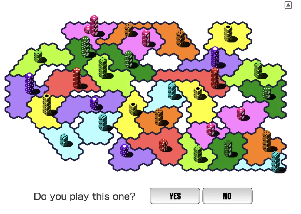 Dice Wars - Select Map
