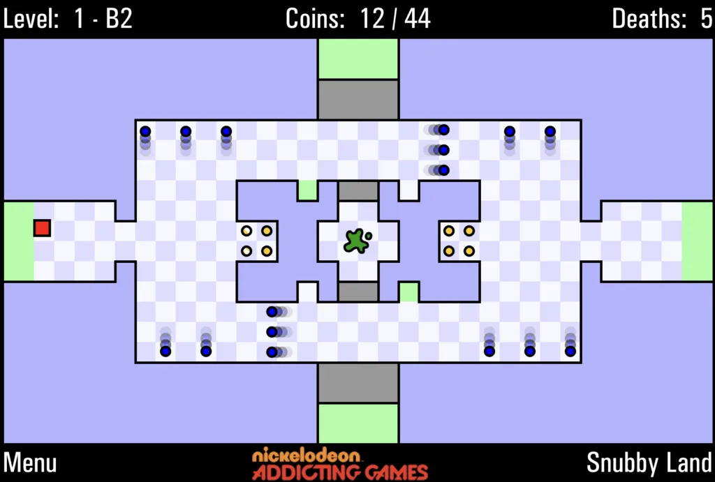 The World’s Hardest Game 3 - Level 1  B2