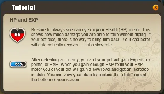 Castaway - HP and EXP