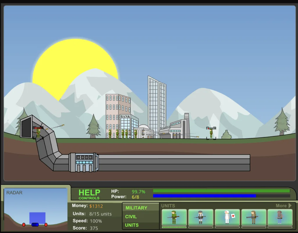 Underground Army - shoot