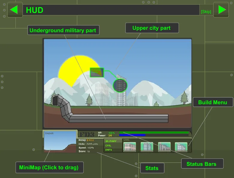 Underground Army - HUD
