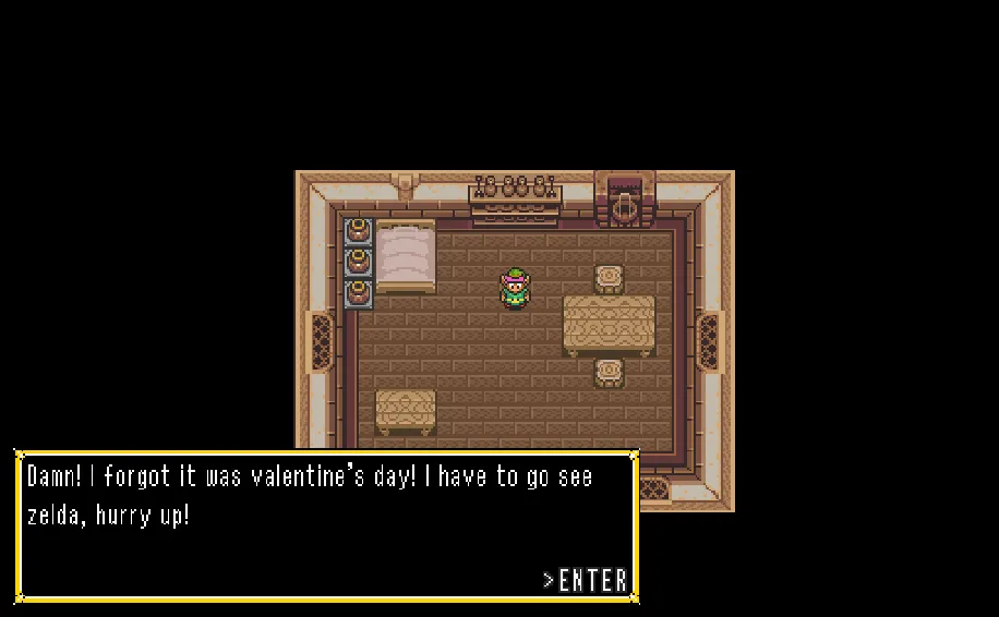 Zelda Valentine's Quest - Start