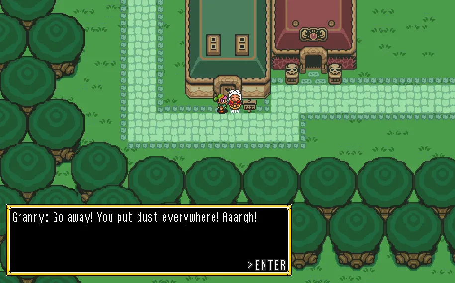 Zelda Valentine's Quest - Granny
