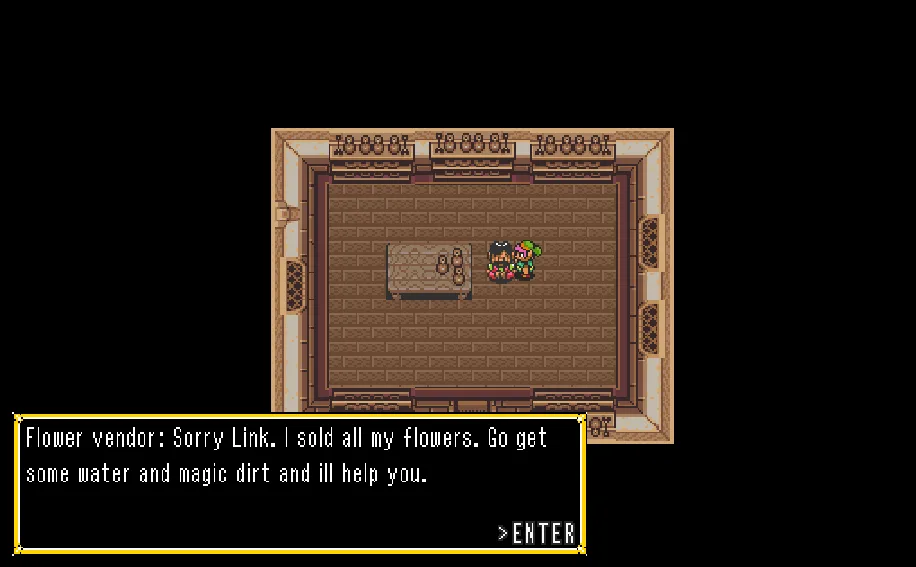 Zelda Valentine's Quest - Flower Vendor