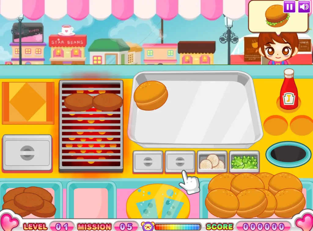 쥬디의 맛있는 햄버거 - 재료 준비