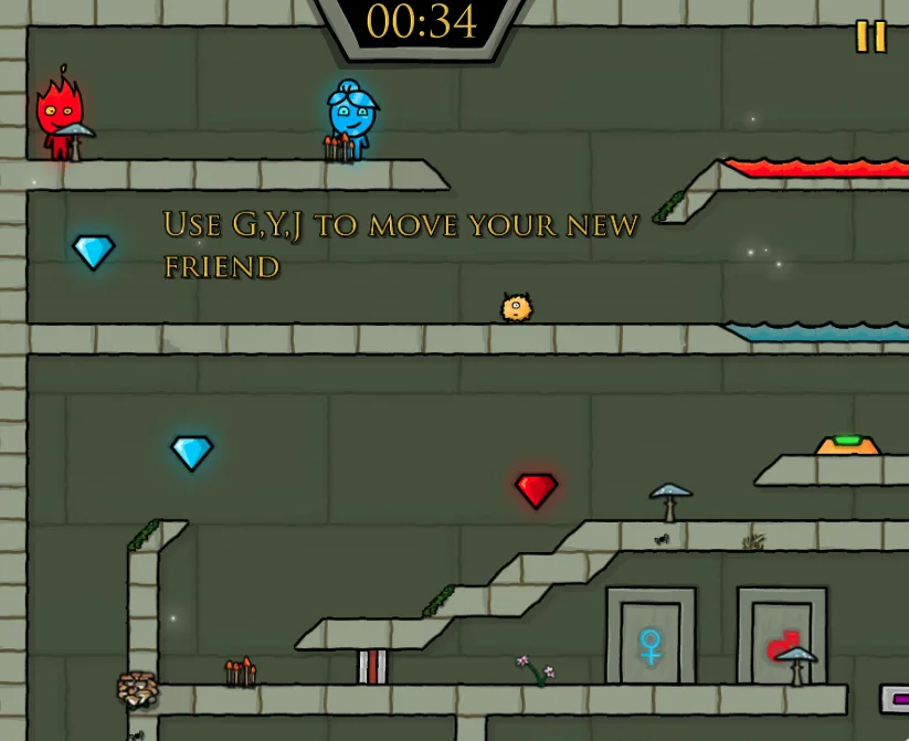 Fireboy & Watergirl 7: and Friends - Tutorials