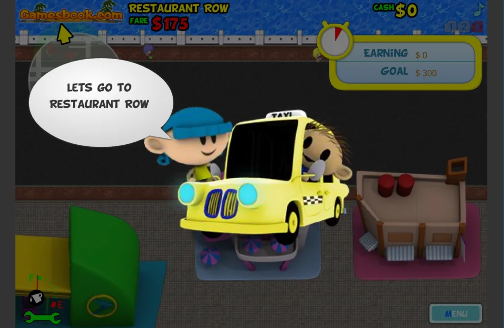 Sim Taxi New York - Let's go to restaurant row