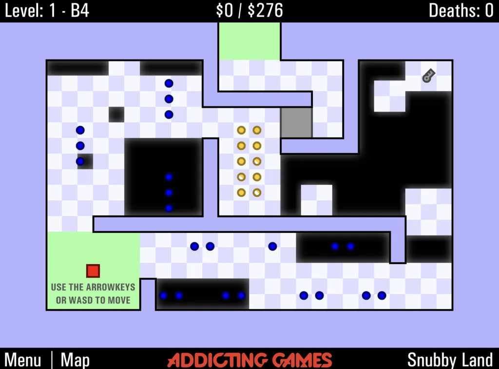 The World's Hardest Game 4 Playing