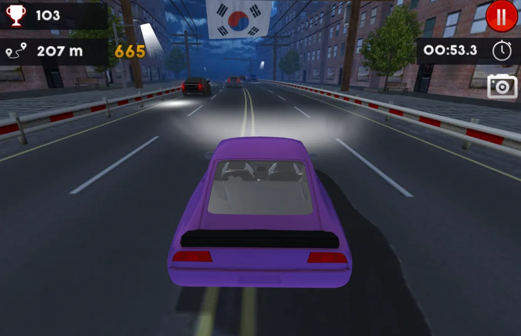 Traffic Racing - Playing