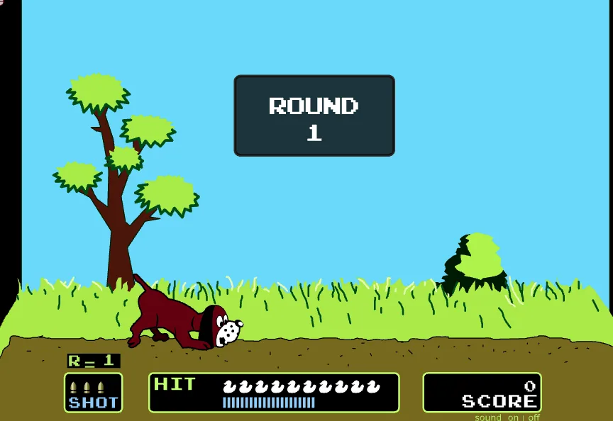 Duck Hunt - Playing