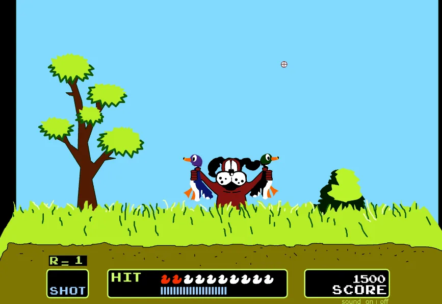 Duck Hunt - Playing