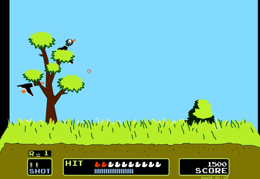 Duck Hunt - Playing