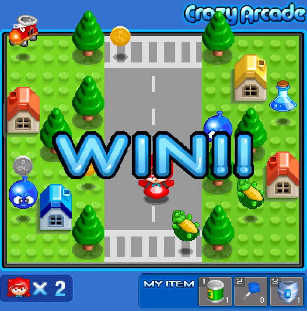 Mini Crazy Arcade - Win!!